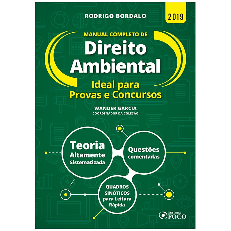 MANUAL COMPLETO DE DIREITO AMBIENTAL - 1ª EDIÇÃO - 2019