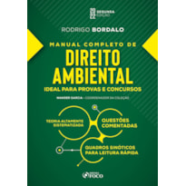 MANUAL COMPLETO DE DIREITO AMBIENTAL - 2ª ED - 2022