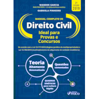 MANUAL COMPLETO DE DIREITO CIVIL - 2 ª EDIÇÃO - WANDER GARCIA - 2019