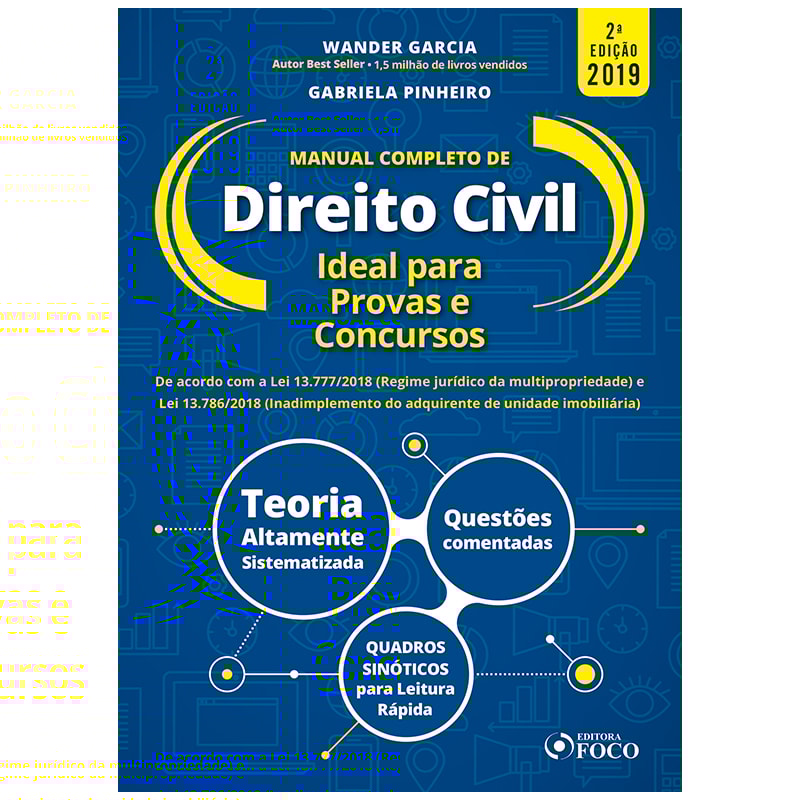 MANUAL COMPLETO DE DIREITO CIVIL - 2 ª EDIÇÃO - WANDER GARCIA - 2019