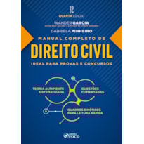 MANUAL COMPLETO DE DIREITO CIVIL - 4ª ED - 2024