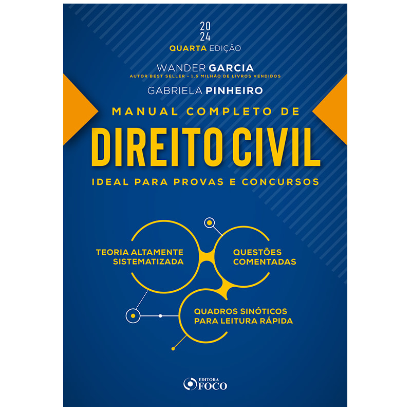 MANUAL COMPLETO DE DIREITO CIVIL - 4ª ED - 2024