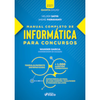 MANUAL COMPLETO DE INFORMÁTICA PARA CONCURSOS - 4ª ED - 2021