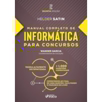MANUAL COMPLETO DE INFORMÁTICA PARA CONCURSOS - 5ª ED - 2024