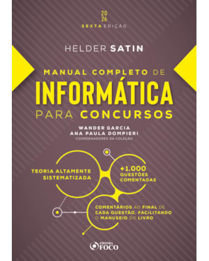 Manual Completo de Informática para Concursos 6ª Ed - 2026