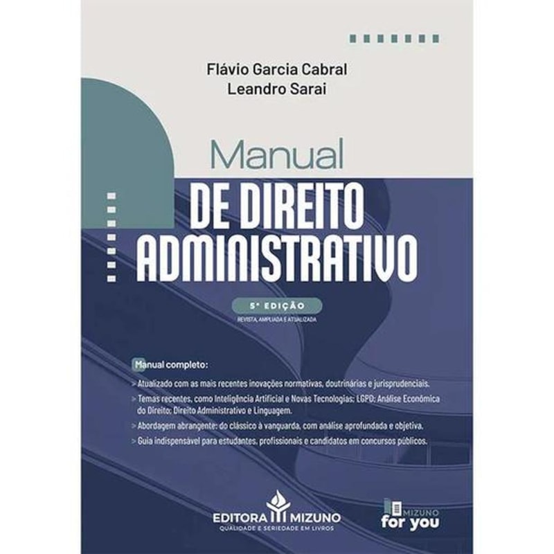 MANUAL D DIREITO ADMINISTRATIVO 5ª EDIÇÃO 2026
