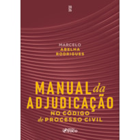 Manual da Adjudicação no Código De Processo Civil 1ª Ed - 2026