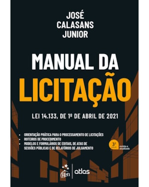 MANUAL DA LICITAÇÃO - 3ª EDIÇÃO 2021