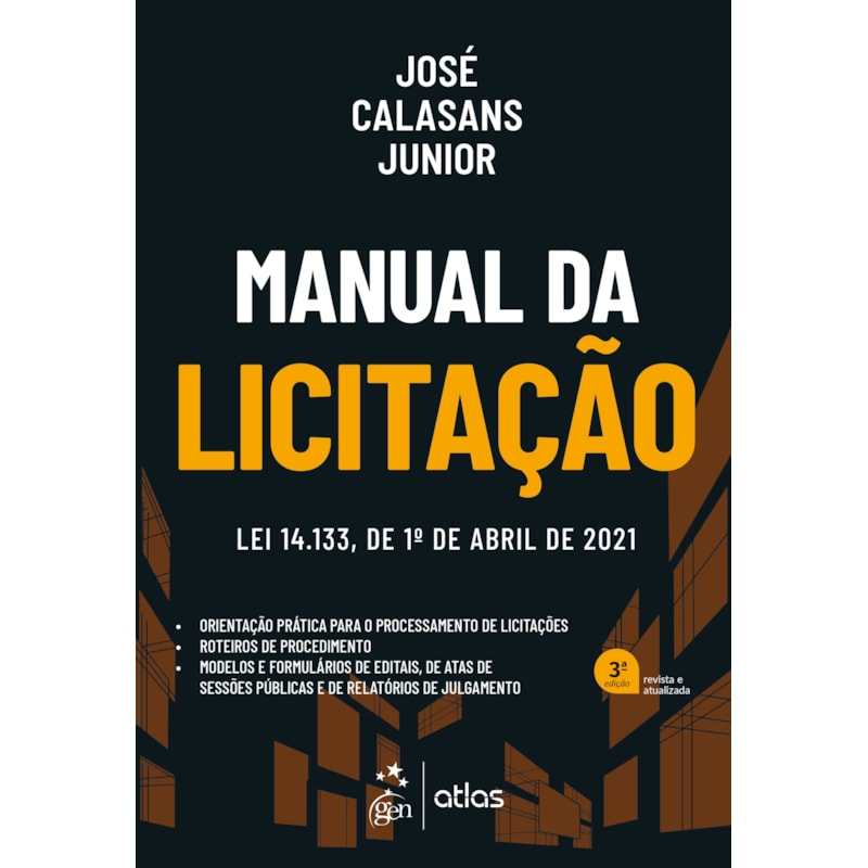MANUAL DA LICITAÇÃO - 3ª EDIÇÃO 2021