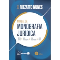 MANUAL DA MONOGRAFIA JURÍDICA - 16ª EDIÇÃO 2026
