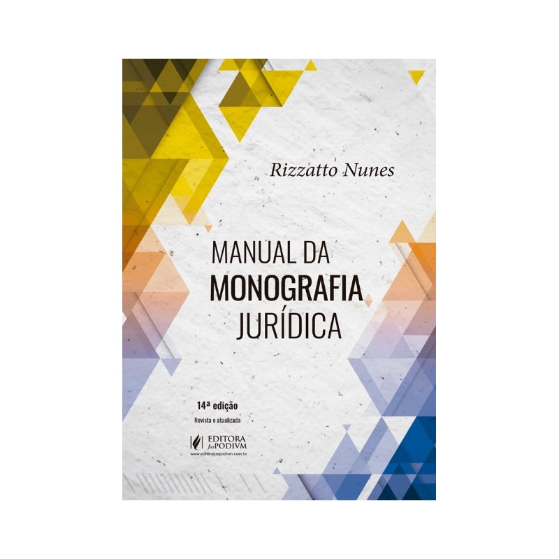 MANUAL DA MONOGRAFIA JURÍDICA