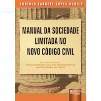 MANUAL DA SOCIEDADE LIMITADA NO NOVO CÓDIGO CIVIL