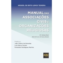 MANUAL DAS ASSOCIAÇÕES CIVIS E ORGANIZAÇÕES RELIGIOSAS