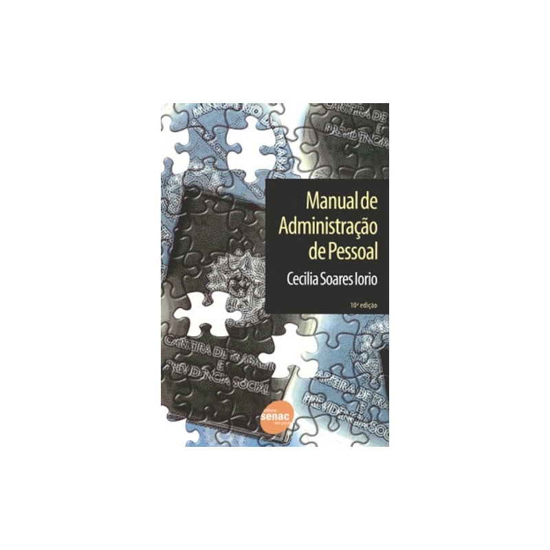 MANUAL DE ADMINISTRACAO PESSOAL - 13ª