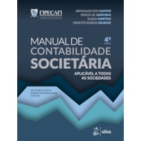 MANUAL DE CONTABILIDADE SOCIETÁRIA - CAPA DURA