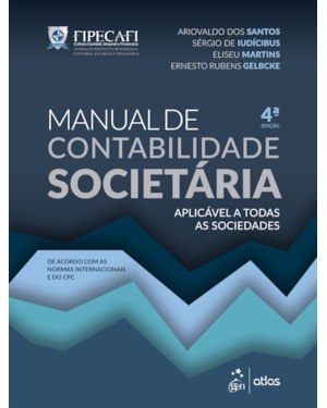 MANUAL DE CONTABILIDADE SOCIETÁRIA - CAPA DURA