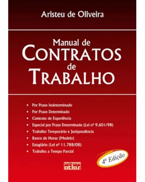 MANUAL DE CONTRATOS DE TRABALHO