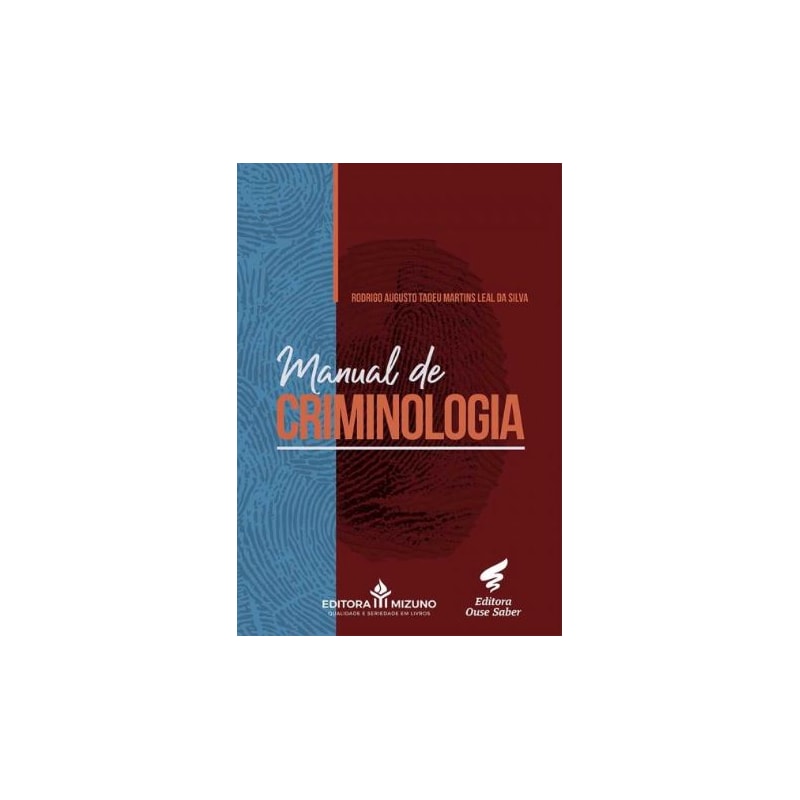 MANUAL DE CRIMINOLOGIA