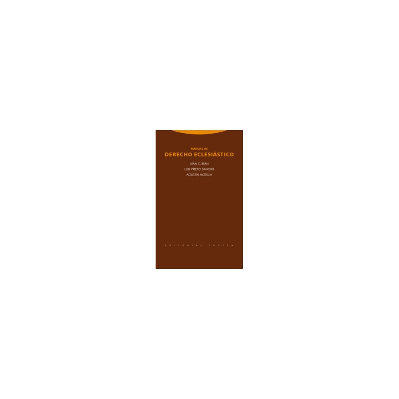 MANUAL DE DERECHO ECLESIÁSTICO