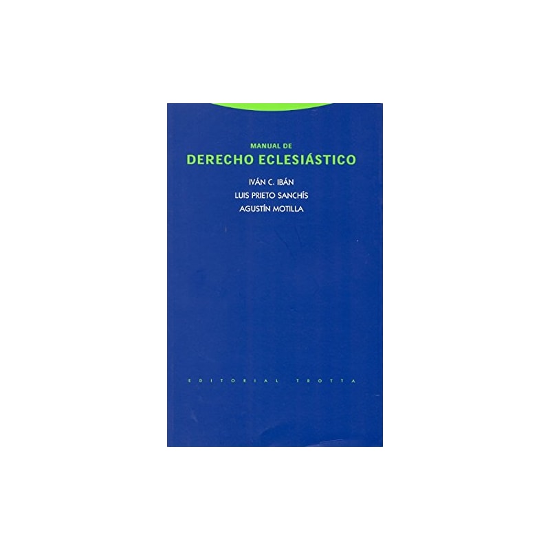 MANUAL DE DERECHO ECLESIASTICO - COL. ESTRUCTURAS Y PROCESOS DERECHO - 1