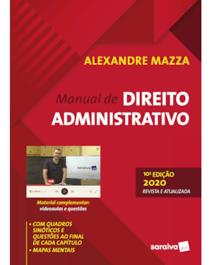 MANUAL DE DIREITO ADMINISTRATIVO - 10ª EDIÇÃO 2020