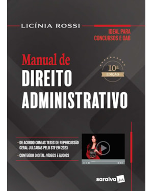 MANUAL DE DIREITO ADMINISTRATIVO - 10ª EDIÇÃO 2024