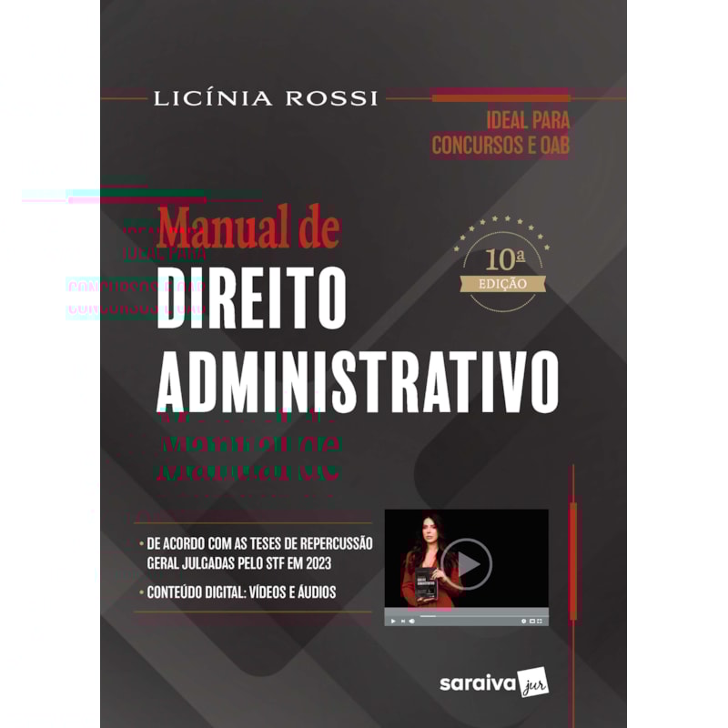 MANUAL DE DIREITO ADMINISTRATIVO - 10ª EDIÇÃO 2024