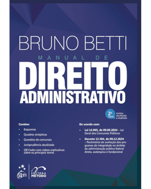 MANUAL DE DIREITO ADMINISTRATIVO - 2ª EDIÇÃO 2025