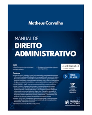 MANUAL DE DIREITO ADMINISTRATIVO (2025)
