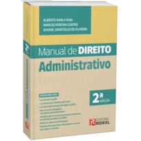 MANUAL DE DIREITO ADMINISTRATIVO MANUAL DE DIREITO ADMINISTRATIVO