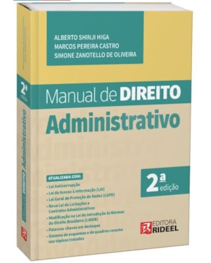 MANUAL DE DIREITO ADMINISTRATIVO