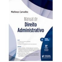 MANUAL DE DIREITO ADMINISTRATIVO