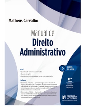 MANUAL DE DIREITO ADMINISTRATIVO