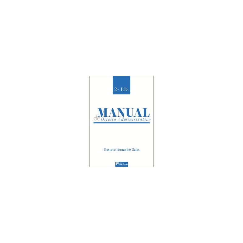 Manual de direito administrativo