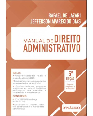 MANUAL DE DIREITO ADMINISTRATIVO | 5ª EDIÇÃO