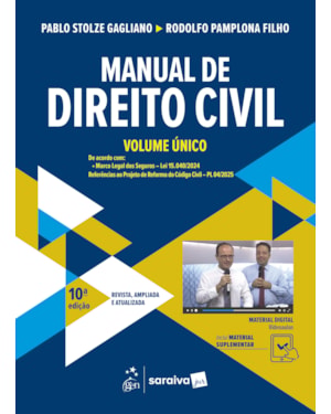 MANUAL DE DIREITO CIVIL - 10ª EDIÇÃO 2026