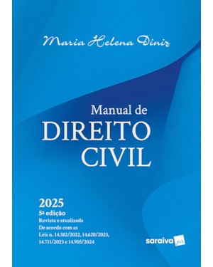MANUAL DE DIREITO CIVIL - 5ª EDIÇÃO 2025
