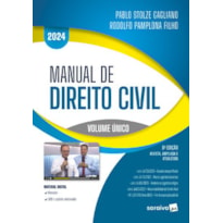 MANUAL DE DIREITO CIVIL - 8ª EDIÇÃO 2024