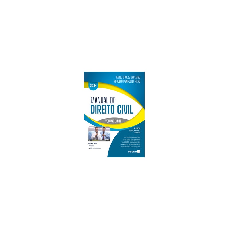 MANUAL DE DIREITO CIVIL - 8ª EDIÇÃO 2024
