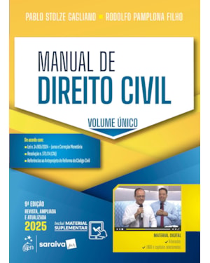 MANUAL DE DIREITO CIVIL - 9ª EDIÇÃO 2025