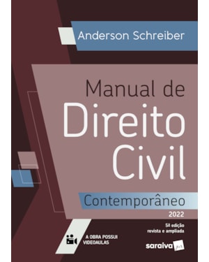 MANUAL DE DIREITO CIVIL CONTEMPORÂNEO - 5ª EDIÇÃO 2022