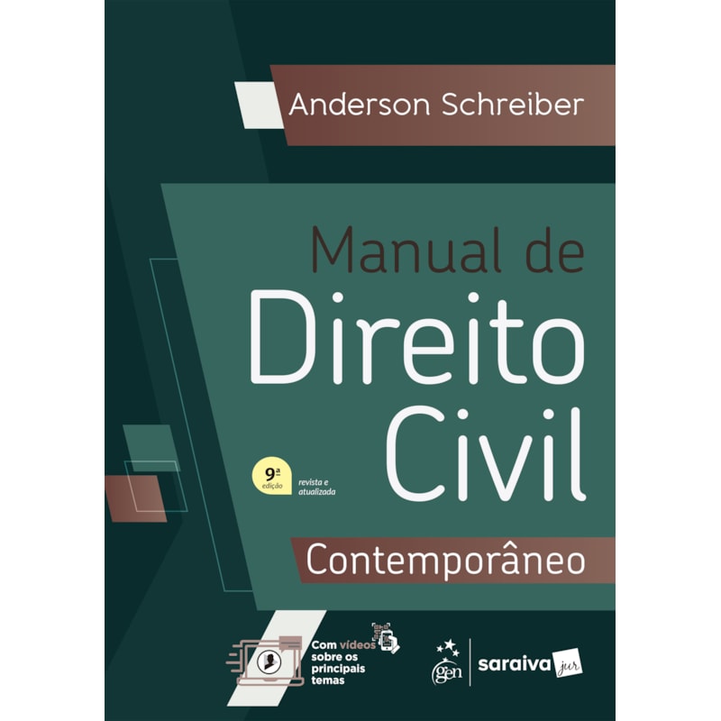 MANUAL DE DIREITO CIVIL CONTEMPORÂNEO - 9ª EDIÇÃO 2026
