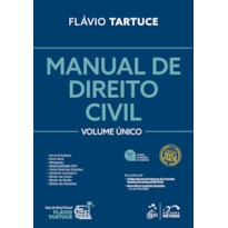 MANUAL DE DIREITO CIVIL - VOL. ÚNICO - 14ª EDIÇÃO 2024