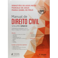 MANUAL DE DIREITO CIVIL - VOLUME UNICO