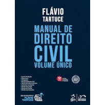 MANUAL DE DIREITO CIVIL - VOLUME ÚNICO