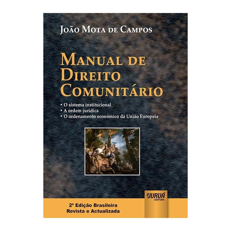 MANUAL DE DIREITO COMUNITÁRIO - O SISTEMA INSTITUCIONAL - A ORDEM JURÍDICA - O ORDENAMENTO ECONÓMICO DA UNIÃO EUROPEIA