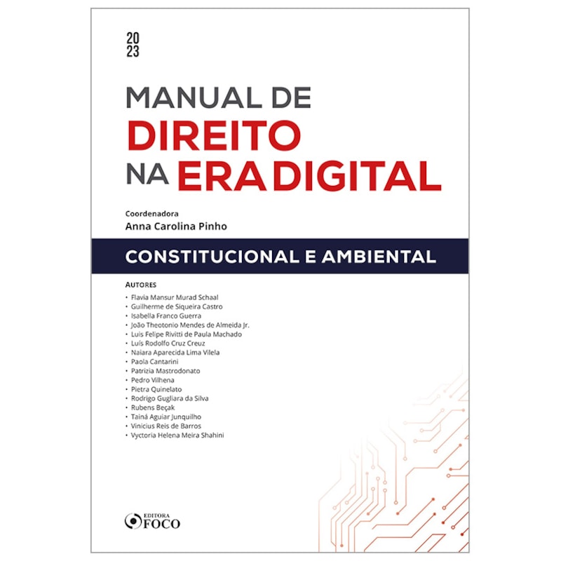 MANUAL DE DIREITO DIGITAL - CONSTITUCIONAL E AMBIENTAL - 1ª ED - 2023