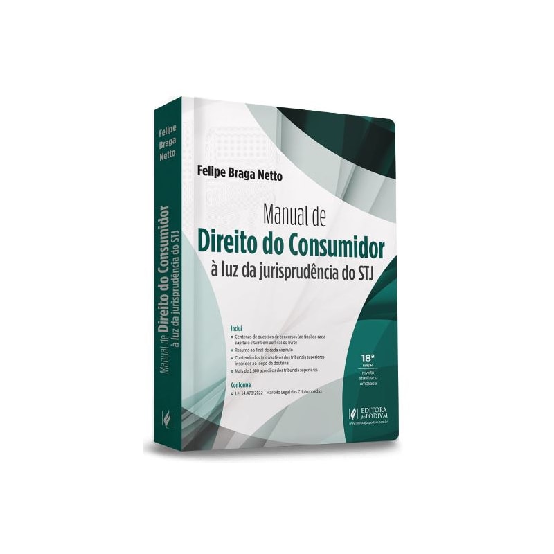 MANUAL DE DIREITO DO CONSUMIDOR - À LUZ DA JURISPRUDÊNCIA DO STJ