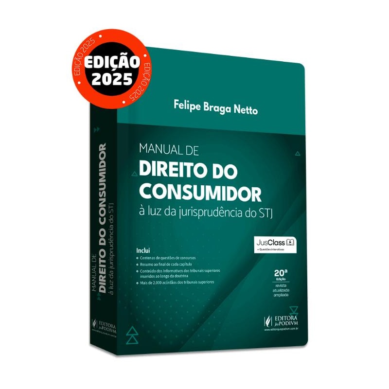 MANUAL DE DIREITO DO CONSUMIDOR À LUZ DA JURISPRUDÊNCIA DO STJ