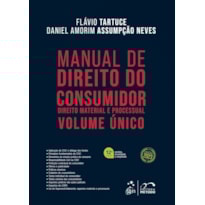 MANUAL DE DIREITO DO CONSUMIDOR - VOLUME ÚNICO